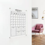 PIZARRA 60X90 MODELO JOSE, MES + 4 APARTADOS + MENÚ