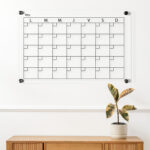 Pizarra Acrílica Transparente 90x60 Modelo Gene