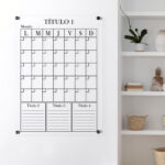 Pizarra Organizadora 45x60 Modelo Clau