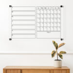 Pizarra Organizadora 90x60, Modelo Mix