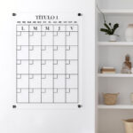 Pizarra Organizadora 45x60 Modelo Aba, Mes L-V