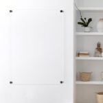 Pizarra Acrílica Transparente 90x1.20 Sin Diseño