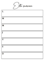 PIZARRA MAGNETICA 28X36 - ESTA SEMANA - Imagen 2