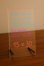 Pizarra Acrílica de Escritorio