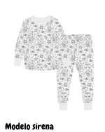 Pijama manga larga para colorear - Imagen 6